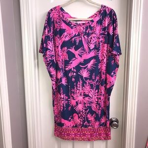 Lilly Pulitzer shirt dress.